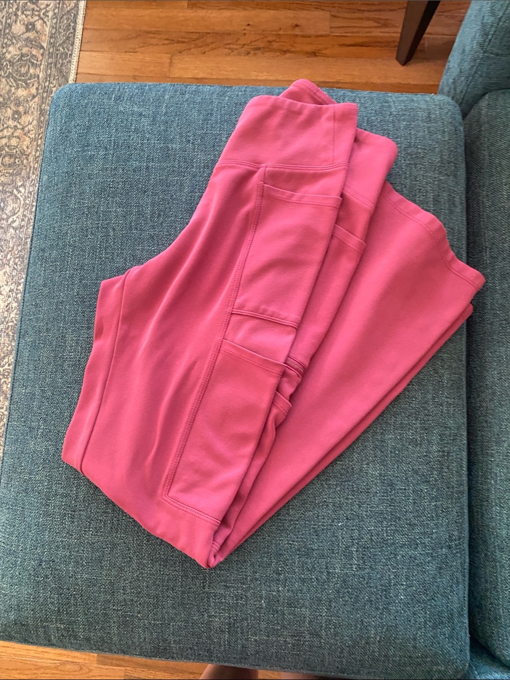 Jaanuu Pink Women's Scrub Pants with Side Pockets